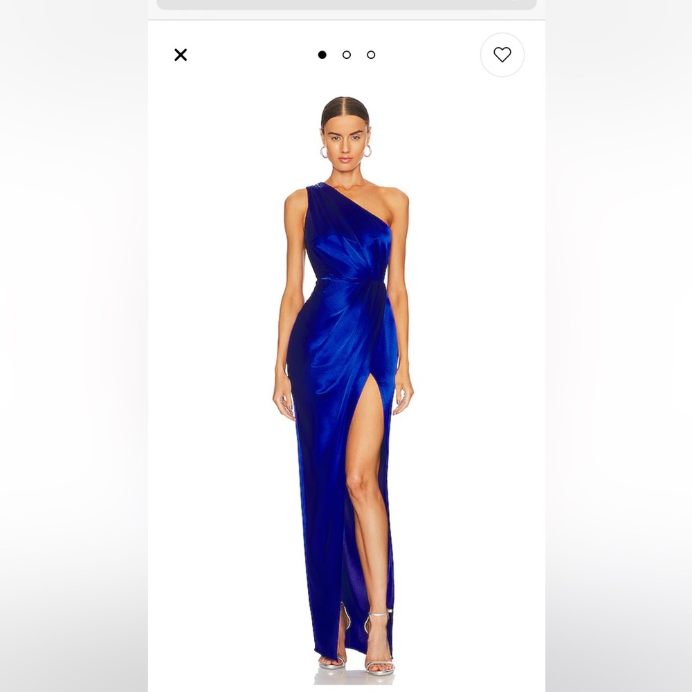 SAU LEE Preston Dress in Egyptian Blue / worn once